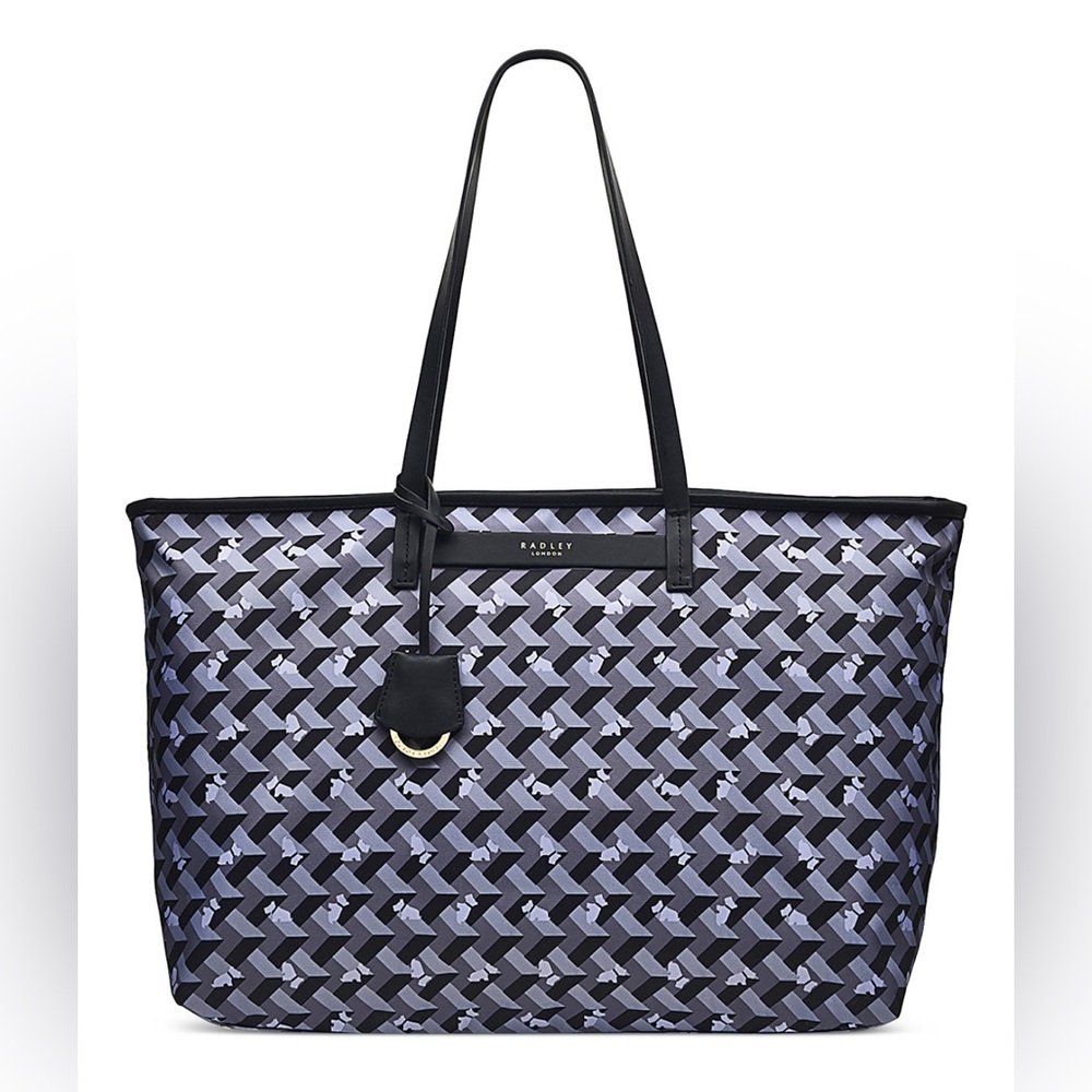NWT Radley London Finsbury Park Geo Dog Large Zip Tote
